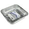 Home Plus Home Plus Durable Foil 8 in. W X 8 in. L Square Cake Pan Silver 3 pk D11030 - alternate 2